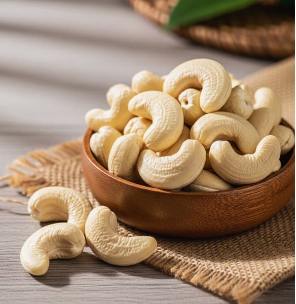 Untitled design (30) Raw Cashews (size 240) - Image 1