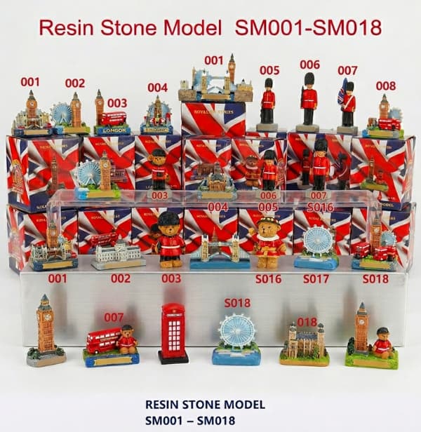 Your paragraph text (10) Resin Stone Model Collection - Image 1