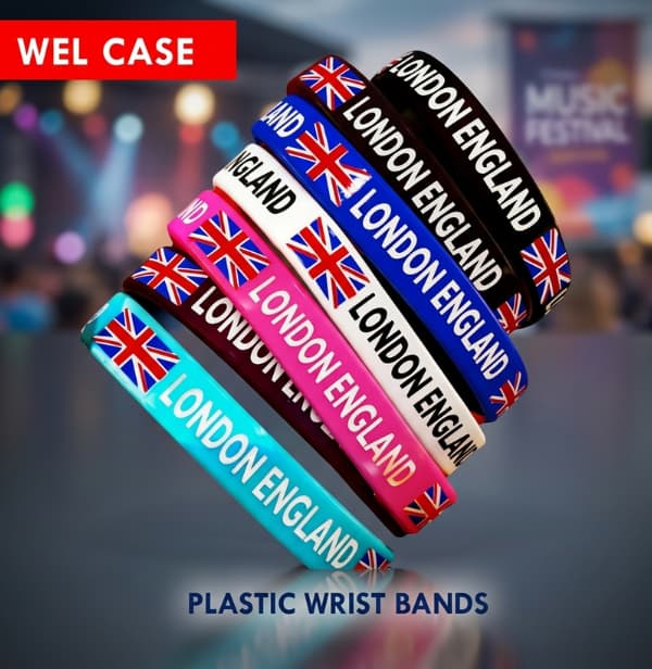 Your paragraph text (45) (21) PLASTIC WRIST BANDS - Image 1