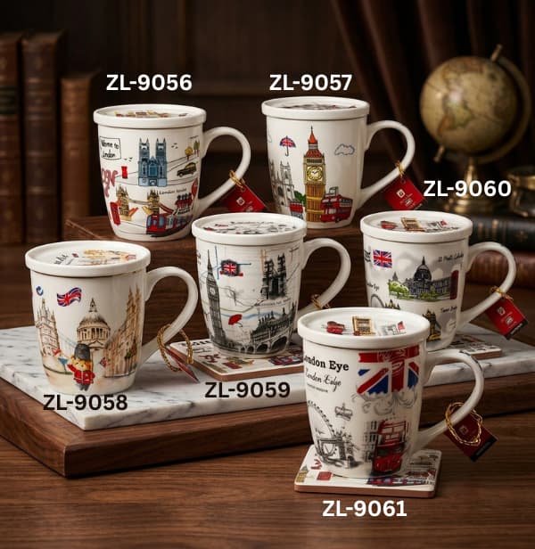 Your paragraph text (52) (1) MUG WITH COASTER - Image 1